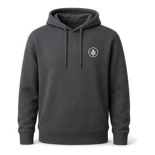 刺绣Logo连帽卫衣